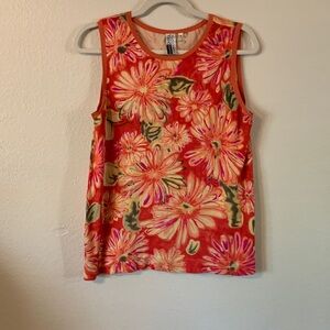 Anna Gray Signature Collection Floral Top Size XL
